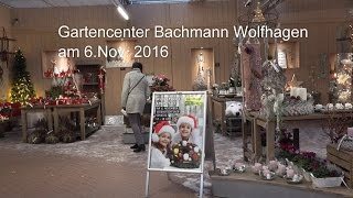 Gartencenter Bachmann Wolfhagen am 6112016 von tubehorst1 [upl. by Llewoh]