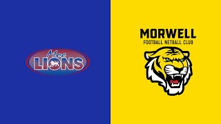 Moe vs Morwell  Full Match  Gippsland League 2024 [upl. by Orelie528]