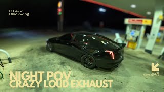 POV CT4V BLACKWING WITH CRAZY EXHAUST ON BACKROADS [upl. by Schreck811]