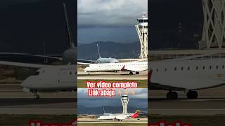 Air Nostrum despegando Aeropuerto Barcelona youtubeshorts remix planespotting shorts short bcn [upl. by Cumine]