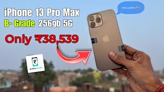 Unboxing iPhone 13 Pro Max ₹38539😱🔥 Grade B  Refurbished iphone  CashifyOfficial  Full Review [upl. by Nylsirk]