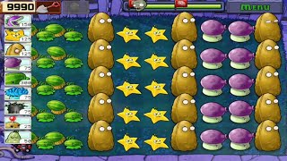 Plants vs Zombies • Adventure Night Level 34 Full Walkthrough HD [upl. by Gelasias]