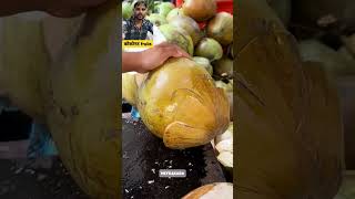 Satisfying 😲 coconut cutting skill short streetfood fruit skil [upl. by Livy328]