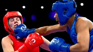 Lovlina Borgohain 🇮🇳 vs Li Qian 🇨🇳  Womens Boxing Quarter Final  Paris Olympics 2024  Highlights [upl. by Sharity907]