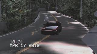 Assetto Corsa AE86 at Otarumi touge 大垂水峠 90s Golden Drift Spot Project [upl. by Amihc376]