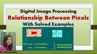 Relationship Between Pixels  Dr Manjusha Deshmukh [upl. by Liva]