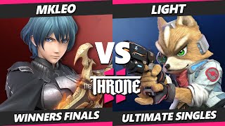 The Throne 2 WINNERS FINALS  MkLeo Byleth Vs Light Fox Smash Ultimate  SSBU [upl. by Lew713]