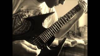 Dismember  Nenia Guitar Cover  solos [upl. by Yngad824]