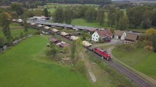 Panzerzug mit 294 635 fährt in Pressath ein [upl. by Grigson341]