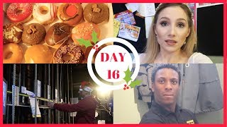 I WENT ABOVE THE STAGE  VLOGMAS DAY 16  Georgie Ashford [upl. by Novaat]