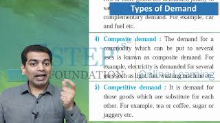 32 Economics Chapter 3A Types Of Demand and Determinants Demand [upl. by Desmund17]