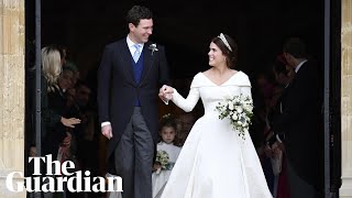 Princess Eugenie and Jack Brooksbank video highlights of the royal wedding [upl. by Nosreg]