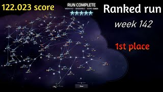 Slipways v 13  Ranked run week 142  122023 score finished 1st [upl. by Ayekehs]