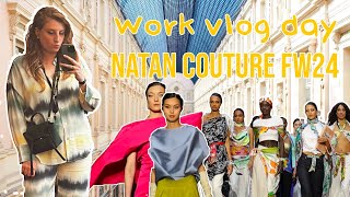 WorkVlog  Défilé Natan Couture à Bruxelles et craquage Chanel ❤️ [upl. by Bord]