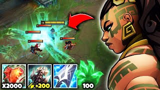 I TURNED ILLAOI INTO A 7000 HP RAID BOSS DOUBLE HEARTSTEEL STACK HACK [upl. by Aihsyak]