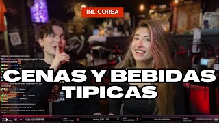 CENAS Y BEBIDAS COREANAS  IRL COREA [upl. by Nashoma]