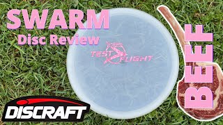 Discraft SWARM Disc Review Test Flight [upl. by Joshia]