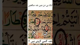 Ghunnahrulestajweed quraniceducation quran tajveedulfurqansahiwal foryou viralislami [upl. by Timus92]