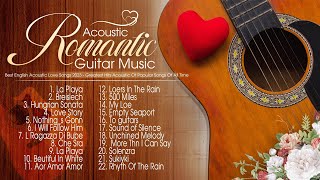 Top 100 Legendary Instrumental Guitar Love Songs Of All Time 🎸 Relaxing Guitar Music [upl. by Ecydnac]