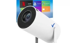 Projetor HY300 Android  transforma em Tv smart aplicativos de canais e filmes  Hy300 [upl. by Lesoj]