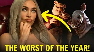 Megan Fox was named the worst actress of the year at the Razzie Awards [upl. by Peugia630]