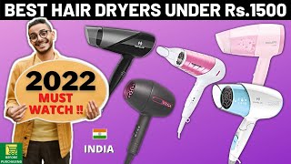 Best Hair dryers  Best hair dryers 2022 In India  Best Hair dryers Under 1500 [upl. by Teerell]