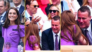 Catherine STOLE The Spotlight As She Cuddled With Fans Lleyton Hewitt Blush At Wimbledon [upl. by Goeselt457]