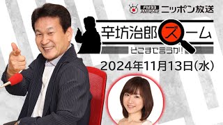 【辛坊治郎】2024年11月13日 ズーム そこまで言うか！ [upl. by Annat]