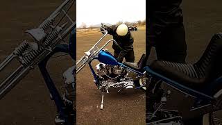 HarleyDavidson SHOVEL KICKSTART harleydavidson shovelhead longfolkchopper [upl. by Sanez]