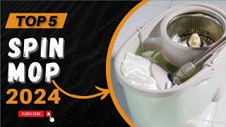 Top 5 Best Spin Mop 2024  Best Spin Mops And Bucket System in 2024 [upl. by Koah]