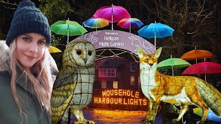 A Winter of Rain Lights amp Cornish Legend  Heligan Night Garden amp The Mousehole Cat [upl. by Akeem455]