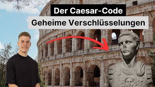 Der CaesarCode Die Mathematik hinter geheimen Verschlüsselungen🤯😍 [upl. by Areem870]