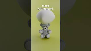 High Pressure Pillow Drop pillow 3danimation shorts [upl. by Einahpts]