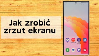 Jak zrobić zrzut ekranu na Samsung Galaxy S24 Ultra  Przechwyć ekran [upl. by Eireva68]