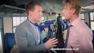 Broadband Choices TV Advert The Train [upl. by Neiv]