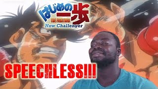 DARKSAIYANLORD reaction to Hajime No Ippo episode 74LOST FOR WORDSSUCH A CAPTIVATING BATTLE [upl. by Aitnohs]