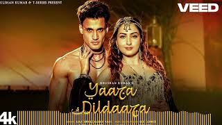 YAARA DILDAARA Lyrics with English Translation  Asim Riaz Zaara Yesmin  Asha Bhosle Harjot K [upl. by Espy]