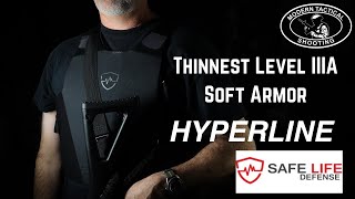 Hyperline level IIIA concealable armor from Safe Life Defense [upl. by Nylyoj]