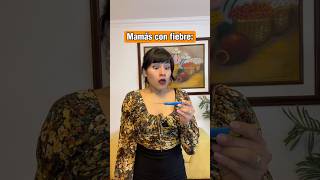 Mamá vs Papá con fiebre 🤒🤣 humor tiktokvideo comedia funny shorts [upl. by Ellehcyar396]