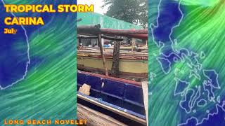 Tropical Storm Carina  Noveleta Philippines [upl. by Thomasina642]