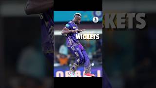 Andre Russell ipl 2024 wickets  cricket kkr highlights yt [upl. by Ayotel15]