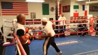 Floyd Mayweather and Uncle Roger Training [upl. by Nad]