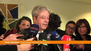 Gentiloni quotSulle nomine serve intesa mondo non aspetta Uequot [upl. by Giardap]