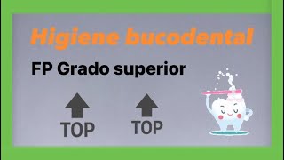 Higiene bucodental 🦷 Grado Superior módulos  Escola Pejoan [upl. by Adniles]