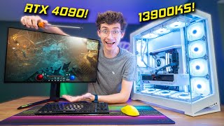 The MOST POWERFUL Gaming PC You Can Build 😮 RTX 4090 Intel 13900KS NV7 w Benchmarks  AD [upl. by Niu]