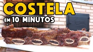 Como Fazer Costela na Churrasqueira em 10 Minutos  Tv Churrasco [upl. by Urita971]