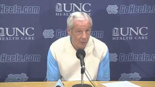 UNC Mens Basketball Roy Williams PC Recap  Ohio State [upl. by Dviad]