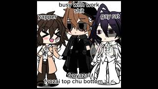 SILLY SHIPS BSD SKK  SSKK  FyoYaZai  FyoYa [upl. by Torres]