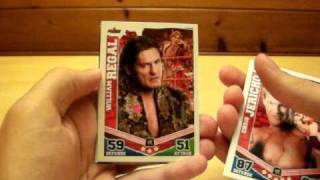 WWE Topps Slam Attax Mayhem 4 Booster Pack Break Opening [upl. by Levy603]