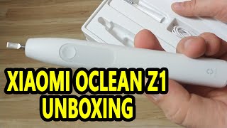 Szczoteczka soniczna XIAOMI OCLEAN Z1  UNBOXING porównanie z Oclean X [upl. by Yenreit]